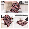thumbnail image 3 of Disketp Lilies Flowers Waffle Weave Kitchen Dish Cloth,Super Absorbent Kitchen Dish Towels 16*26 Inches for Dish Rags Washing Dishes, Drying Dishes, 3 of 7