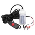 thumbnail image 1 of 12V 15W Underwater Fishing Attract Light LED Lamp Fish Finding System Light with 30ft Power, 1 of 8