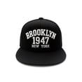 thumbnail image 1 of Knite Gorra snapback Brooklyn visera plana ajustable bordado 3D hombre, 1 of 4