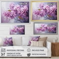 thumbnail image 4 of Designart "Lilac'S Whispers IV" Lilacs Floater Framed Canvas Prints, 4 of 5