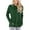Army Green, variant on Aloohaidyvio Trendy Spring Summer Tops ,Fashion Woman Long Sleeve T-Shirt Autumn Solid Pocket Loose Blouse Tops,Shirts for Women Plus Size