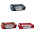 thumbnail image 3 of VONKY Chien de Compagnie Grands Lits Chat Ultra Doux Chaton Chaud Chiot Coussin Confortable Anti-Skip Chenils, 3 of 8