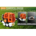 thumbnail image 6 of Floseru Powerful 52cc 5 in 1 Multi Functional Trimming Tools,Gas Hedge Trimmer,String Trimmer, Weed Eater, Pole Chainsaw with Extension Pole and Brush Cutter, 6 of 9