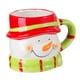 thumbnail image 2 of Amosfun - Taza de cerámica navideña con diseño de muñeco de nieve, 1 unidad, taza de agua con figuras 3D para fiesta de Navidad, 2 of 6