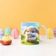 thumbnail image 1 of Fiudx Ofertas del día Taza de cerámica con forma de conejito de Pascua, taza para café, té y agua, nuevo estilo, 350 ml, 1 of 4