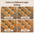 thumbnail image 7 of Design&I 5'x7' Ultra Soft Area Rug, Repeating Hoop Net Motif Bold Stripe Border Center Basketball Flowing Dynamic None Fluffy Washable Non Shedding for Bedroom Living Room Home Office, 7 of 7