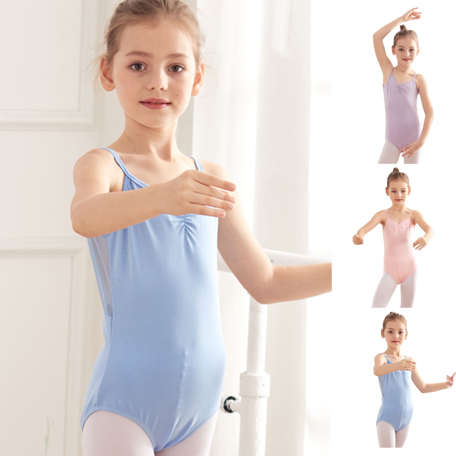 Zwiiyzr Gymnastics Ballet Leotard for Toddler Girls Dance