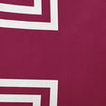 thumbnail image 2 of 18" x 18" Simply Daisy Corner Stripes Indoor/Outdoor Pillow, Maroon Red Qty 1, 2 of 6