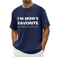 thumbnail image 3 of gcong Im Moms Favorite T Shirt Funny Moms Favorite Son Daughter I'm Mom's Favorite T-Shirt Unisex, 3 of 7