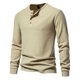 thumbnail image 3 of Mens Slim Fit Casual Shirt Long Sleeves Breathable Outdoor T Shirts Top Sport, 3 of 8