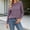 Purple, variant on Xdegoge Womens Crewneck Pullover Sweaters Long Sleeve Textured Knit Tops Casual Square Pattern Basic Lightweight Fall Winter Fashion Knitwear