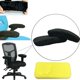thumbnail image 2 of Juego de 2 piezas de almohadilla ergonómica de espuma viscoelástica para reposabrazos de silla, reposabrazos cómodo para silla de oficina, 2 of 5