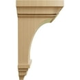 thumbnail image 3 of Ekena Millwork 6"W x 6 3/4"D x 12"H Large Jefferson Wood Corbel, Cherry, 3 of 18
