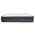 thumbnail image 2 of Elite Luxe 14" White Navy Hybrid Mattress KG Plush Foam Pocket Coil & Polyester, 2 of 13