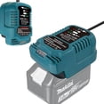 thumbnail image 1 of Mini Charger Compatible for Ma*kita 18V Lithium-Ion Battery Replacement for Lithium-Ion Charger Station, 1 of 7