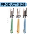 thumbnail image 3 of WUXIAB 9" Blue Quick & Effortless Core Remover With Peeling Function,Multi-Purpose Apple Corer,Stainless Steel Core Tool,Kitchen Storage Hook Accessory,Adjustable Fruit Corer,Core Remover With Hook, 3 of 9