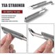 thumbnail image 4 of Stainless Steel Tea Infuser, Mesh Strainer Tea Diffuser with Hanging Hook Handle, 4 of 5