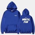 thumbnail image 2 of Sudadera con capucha para hombre y mujer, prenda con estampado de letras de zorro, extra grande, informal, holgada, estilo Hip Hop Vintage, 2 of 5