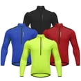 thumbnail image 2 of Wosawe Men's Cycling Jersey Spring Autumn Half-zip MTB Bike Riding, 2 of 8