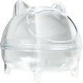 thumbnail image 2 of 1pc Hamster Bathtub, Small Pet Transparent Sand Bath Container, Splash-proof, Large Capacity, Easy to Use, Suitable for Lovers and Owners.,L, 2 of 5