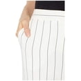thumbnail image 3 of Vince Camuto Pinstriped Ankle Pants New Ivory 12 30, 3 of 3