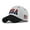 White, variant on Unisex American Flag Embroidery Corduroy Baseball Cap Vintage Adjustable Patriotic USA Dad Hat For Men Women Summer Outdoor Visor