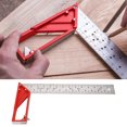 thumbnail image 4 of Ruler, Aluminum Handle Right Angle Ruler, Anti-rust DIY  Woodworking For Woodwork Marking. Measuring, 4 of 8