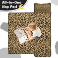 thumbnail image 4 of Brown and Black Leopard Print Toddler Nap Mats for Kids Preschool,Sleeping Mat Bag or Kids,Toddler Sleeping Bag,Toddler Nap Mat or Daycare, 4 of 6