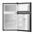thumbnail image 6 of Arctic King 3.2 Cu Ft Two Door Mini Fridge With Freezer Black - Energy star certified, compact and efficient for dorms, offices, and small spaces., 6 of 17