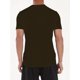 thumbnail image 2 of [Opción popular] Camiseta informal con estampado de letras para hombre, cuello redondo, cómoda camiseta de verano, poliéster, lavable a máquina, para adultos, hombres, mujeres, adolescentes, jóvenes, 2 of 4