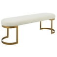 thumbnail image 2 of Uttermost Infinity Gold Bench, 2 of 7