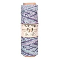 Hemp Cord Spool Variegated 10# 205 Feet/Pkg-Party