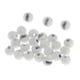thumbnail image 1 of 25pcs Ranurado Mosca Tungsteno Atar Cabeza Ninfa Hundimiento Blanco, 1 of 9