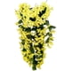 thumbnail image 1 of 4 pétalos que cuelgan flores artificiales, Wisteria que cuelgan flores artificiales para la decoración del hogar de la boda (amarillo) WD.WDQZL Hogar, 1 of 2