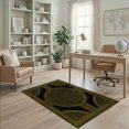 thumbnail image 2 of ODIKA Key Fret Bordered Symmetry Meander Border Scroll Greek Geometric Refined for Playroom, Bedroom, Reading Nook, Pet Friendly & Kids Safe Play, 2 of 7