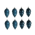 thumbnail image 2 of 8 Pieces Christmas Tree Decorations with Cone Pendant, Christmas Decoration Blue A, 2 of 9