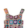 thumbnail image 2 of Robe de Plage pour Femmes en Crochet Colorée Sans Manches Ajourée à Franges, 2 of 7