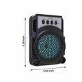 thumbnail image 6 of ZFYXGS Portable Bluetooth Speaker,Wireless Outdoor Speaker With Subwoofer,Bluetooth 5.0, TFCard,AUX Cable,USB Flash Drive,For Home,Outdoors,Camping, 6 of 7