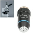 thumbnail image 1 of 40X High Magnification Lens, Protective Microscope Objective Brighter High Refractive Index Corrosion Resistant with Storage Box for Biological Microscopes, 1 of 7