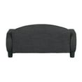 thumbnail image 3 of SD Studio Designs Pet Sofa Bed with Removable Zippered Cover for Small, Medium Dogs Or Cats - Charcoal Gray, 3 of 8