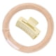 thumbnail image 4 of Mujeres sin calor ing Rod con pinzas para el cabello No daña los perezosos DIY Heatless Nuevo Beige Blanco Redondo, 4 of 8