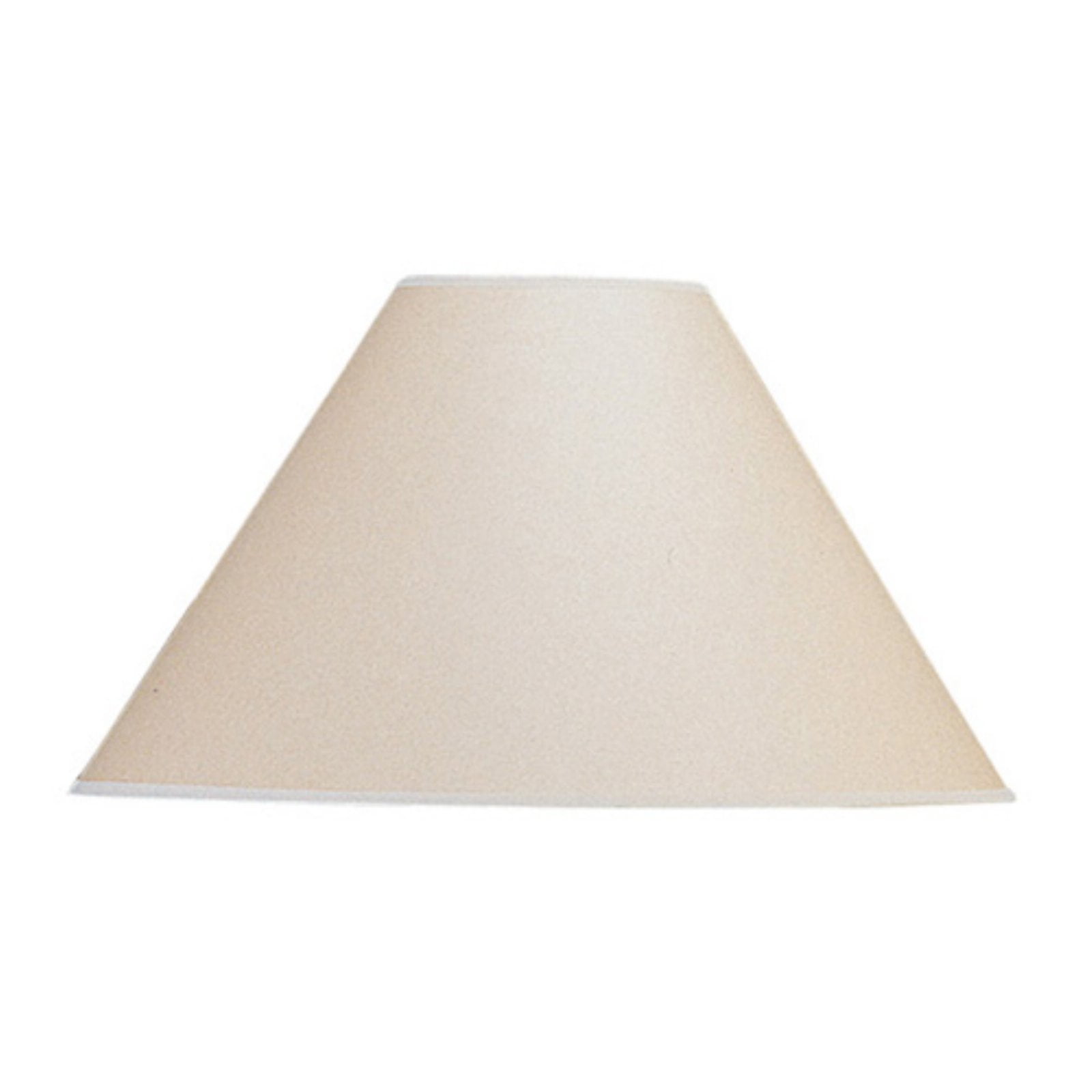 Cal Lighting Vertical Basic Coolie Kraft Paper Lamp Shade