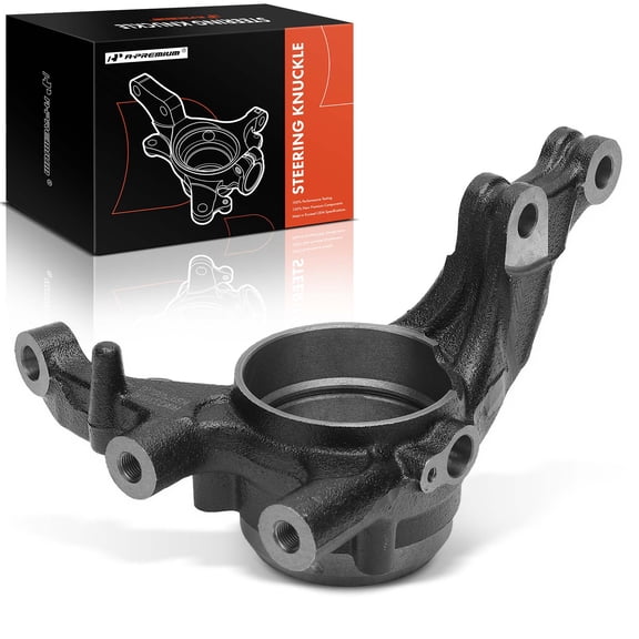 A-Premium Front Suspension Steering Knuckle Compatible with Kia Forte 2010-2013, Left Driver Side, Replace # 517151M100, 517151M000