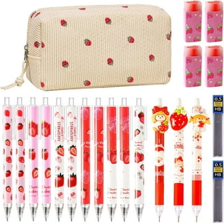 Capybara School Supplies Set - Kawaii Stationery Kit With Pens, Pencils, Erasers & Notes