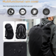 thumbnail image 3 of Funda para mochila de montañismo al aire libre, funda universal para lluvia y polvo, funda impermeable para mochila escolar, 3 of 4