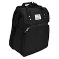 thumbnail image 3 of Mochila Multifuncional Plegable Bolsa de Almacenamiento de Pañales de Bebé de Gran Capacidad para ViajesNegro, 3 of 14