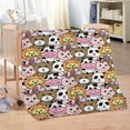 thumbnail image 6 of Cute Animal Cartoon 3D Printed Throw Blanket Cozy Reversible Microfiber Holiday Blanket , Kids Bedding for Sofa Couch Bed, 6 of 10