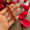 thumbnail image 2 of Carnelian Bracelet 10 mm with adjustable strings, 2 of 4