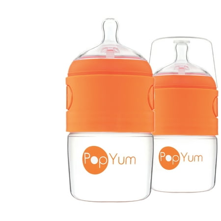 PopYum 5 oz Anti-Colic Formula Making/Mixing/Dispenser Baby Bottles,