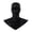 Black, variant on Sun Protective Scarf Mesh Head Wrap for Women Men Outdoor Hiking Daily Wear Lightweight Breathable,Navy,One Size